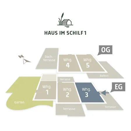 Haus Im Schilf 1 - Am Hainer Bei Leipzig Lejlighed *