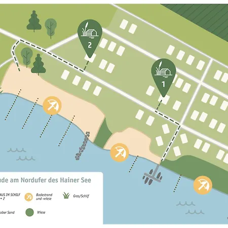 Apartment Haus Im Schilf 1 - Am Hainer Bei Leipzig Neukieritzsch